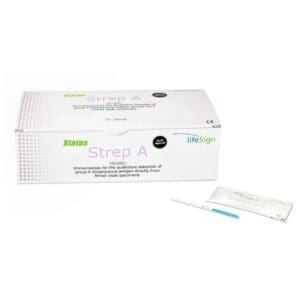 LifeSign Covid19, Strep A, Flu, Antigen Test, Point of Care.